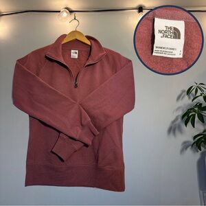 The North Face Men's Quarter-Zip Fleece Pullover - Dusty Rose